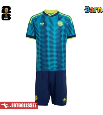 Colombia Bortatröja Barn VM 2026 Kortärmad (+ Korta byxor)